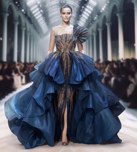 Saiid Kobeisy Couture, Saiid Kobeisy, Irina Shabayeva, Couture Gowns, Ball Gown Dresses, Couture Collection, Couture Dresses, Couture Fashion, Evening Wear