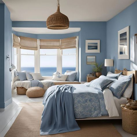 Top 8 Stunning Coastal Bedroom Bedding Ideas Coastal Primary Bedroom Ideas, Coastal Bedrooms Ideas, Florida Bedroom Ideas, Ocean Bedroom Ideas, Coastal Farmhouse Bedrooms, Cozy Coastal Bedroom, Coastal Quilt Sets, Farmhouse Bedroom Bedding, Coastal Bedding Sets