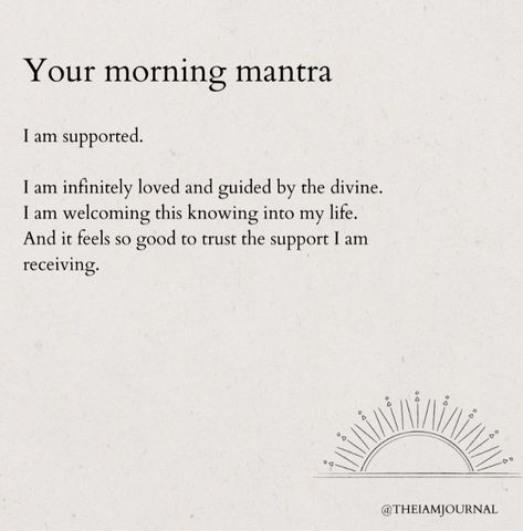 Mediation Quote, Morning Mantras, Morning Gratitude, Morning Mantra, Positive Mantras, Bible Verses For Women, Daily Mantra, Gratitude Affirmations, Affirmations For Happiness