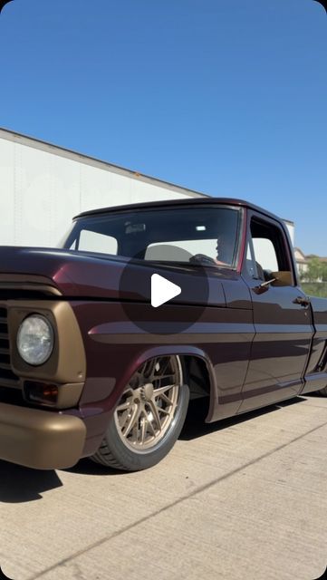 FAT FENDER GARAGE on Instagram: "The red wine colored 68’ F100 is nearing the finish line. We just have interior and some small details left to go! Looks incredible with the front bumper installed. Can’t wait for you all to see the finished truck here in the next couple of months, it’s going to be next level. Comment your favorite feature below! 🍷🌅
•
•
#f100 #bumpside #bodywork #designer #fordtrucks #fatfendergarage #68f100 #68ford #fordf100 #thedesignerseries" 68 Ford F100, F100 Truck, Ford Truck, Wide Body, Small Details, Small Detail, Wine Colored, Ford Trucks, Finish Line