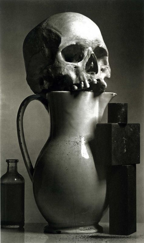 Irving Penn on Pinterest | Vogue, Still Life and Nadja Auermann Fashion Fotografie, Milan Art, Irving Penn, Skulls And Bones, Still Life Photos, Still Lifes, June 16, A Skull, Skull And Bones