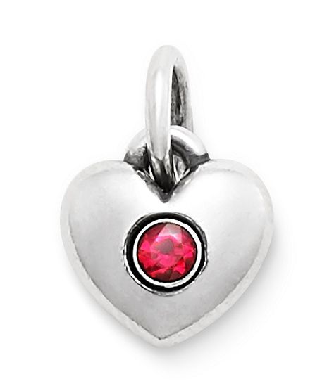 James Avery Keepsake Heart Charm July Birthstone with Ruby#Keepsake, #Heart, #James James Avery Charm Bracelet, James Avery Bracelet, James Avery Charms, Valentines Bracelets, James Avery, Pink Jewelry, Jewelry Lookbook, July Birthstone, October Birthstone