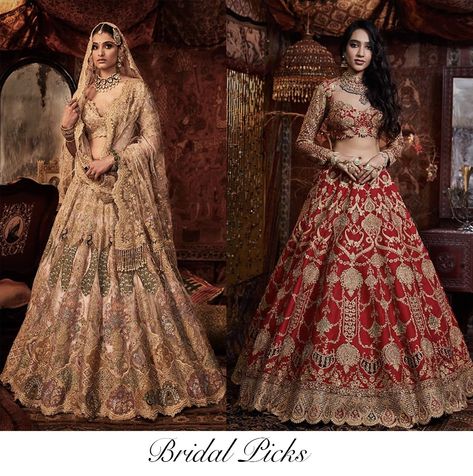 Rimple Harpreet Narula Lehenga, Rimple Harpreet Narula Bridal, Rimple Harpreet Narula, Rimple Harpreet, Bridal Essentials, Rimple And Harpreet Narula, Rajasthani Bride, Lehenga Red, Wedding Lehenga Designs