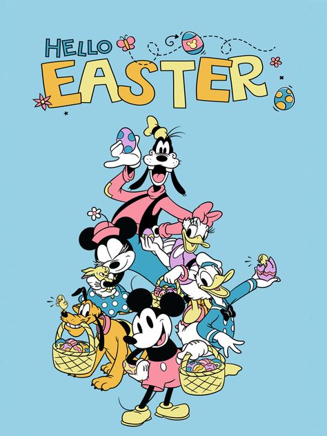 Scroll though this Pinterest board to find all you need for a Mickey & Friends Easter basket! #DisneyFamily #EasterBasket Pinterest Board, Easter Basket, Easter