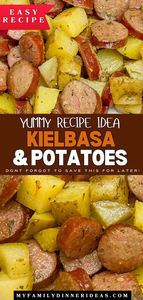 Kielbasa And Mashed Potatoes, Kiebalsa And Potatoes, Kielbasa And Potatoes Bake, Slow Cooker Kielbasa And Potatoes, Kielbasa Dinner Recipes, Kielbasa Bites Appetizers, Keilbasa Recipes Dinner, Polska Kielbasa Recipes, Potatoes And Kielbasa