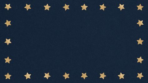 Gold star patterned frame on a midnight blue background | free image by rawpixel.com / NingZk V. Simple Google Slides Background, Background Images For Slides, Cute Backgrounds For Presentation, Blue Google Slides Background, Background For Slideshow, Powerpoint Wallpaper Backgrounds, Cute Slide Background, Power Point Background Simple, Google Backgrounds Wallpapers Desktop