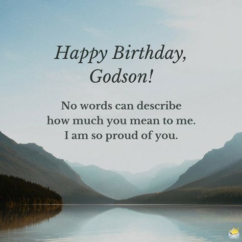 Happy birthday Godson Happy Birthday To My Godson, Godson Birthday Wishes, Happy Birthday Godson Wishes, Godson Quotes, Happy Birthday Godson, Godmother Quotes, Happy Birthday Humorous, Happy Birthday Friendship, Mom Birthday Quotes