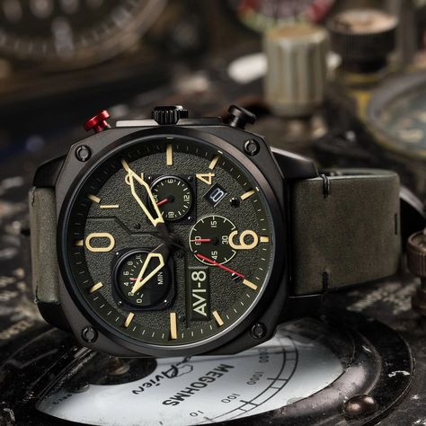 Best Military Watch, Latest Ring Designs, Hawker Hunter, Army Watches, Fancy Watches, Aviator Watch, Mens Gear, Modern Watches, G Shock Watches