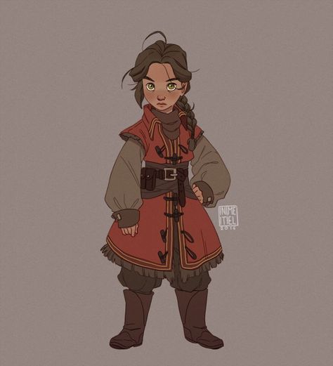 cute child female brown hair attitude possibly halfling or gnome or human Dnd Child Character, Dnd Oc Ideas, Male Dnd Character Art, Dnd Character Design Inspiration, Dnd Monk Character Design, Cute Dnd Character, Child Character Art, Dnd Races Character Design, Dnd Characters Design