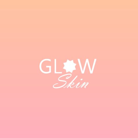 Glow Skin, skin care logo Skin Care Logo Design Ideas, Skin Care Logo, Skin Logo, Glow Skin, Care Logo, Skin Care Brands, Logo Ideas, Logo Branding, Logo Design