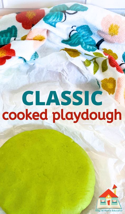 Stove Top Playdough Recipe, Homemade Playdough Recipe Without Cream Of Tartar, Play Dough Recipe With Cream Of Tartar, Cooked Playdough With Cream Of Tartar, Playdough Recipe With Cream Of Tartar, Cream Of Tartar Play Dough Recipe, Playdough Recipe Without Cream Of Tartar, Best Cooked Playdough Recipe, Salt Playdough Recipe