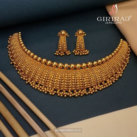 Real Gold Choker Necklace Indian, 30 Grams Gold Necklace Indian Set, Gold Necklace Set For Bride, Antique Gold Necklace Set, Gold Choker Necklace Indian Bridal With Price, Golden Choker Necklace Indian, Gold Choker Necklace Indian Simple, Gold Necklace Set Simple With Price, 40 Grams Gold Necklace Designs