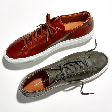 Barneys hand burnished Common Projects Achilles Shoes Fashion Photography, Minimalist Sneakers, Gentleman Shoes, Sneaker Lovers, New Mens Fashion, Minimalist Shoes, Common Projects, Trendy Sneakers, Sneakers Men Fashion