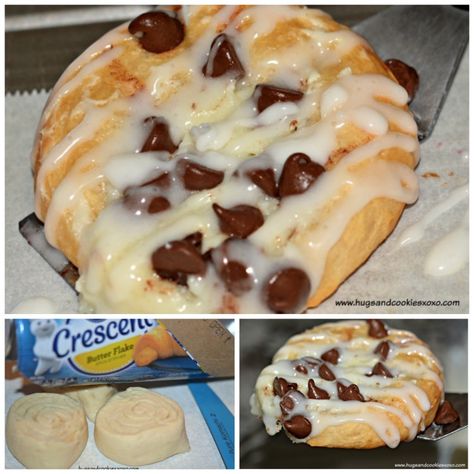 Pastas Recipes, Cream Cheese Danish, Pillsbury Recipes, Cherry Cookies, Cheese Danish, Breakfast Sweets, Crescent Roll Recipes, Danish Food, Small Desserts