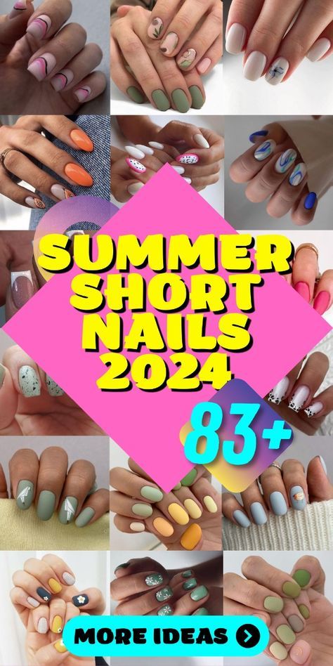 ✨ Get ready to shine this summer with these gorgeous short nail designs! 💖 Perfect for a chic and effortless look, these summer nails will keep you cool and stylish. 🌼 Check out the latest trends and be the first to flaunt these beauties! 💅 #SummerNails #ShortNails #NailArt Latest Nail Trends 2024, Nail Art Designs Summer 2024 Simple, Nail Polish Colors Summer, Summer Pedicure, Summer Nail Polish, Pedicure Colors, Summer Toes, Toe Nail Color, Nail Color Trends