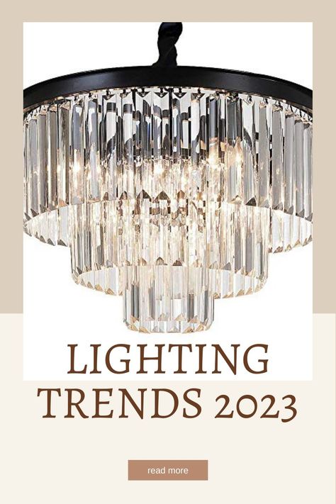 Top Lighting Trends for 2023 - Discover how to create a stylish and sustainable home with these illuminating ideas. From kitchen to bedroom, bathroom to outdoor lighting, elevate your space with energy-efficient options. #lightingtrends #interiordesign #sustainability Kitchen Lighting Trends For 2023, Pendant Lighting 2023, 2023 Pendant Lighting Trends, Chandelier Trends For 2023, 2023 Dining Room Light Trends, Trending Lighting 2023, Trending Chandeliers 2023, Lighting Trends 2023 Interior Design, 2023 Chandelier Trends