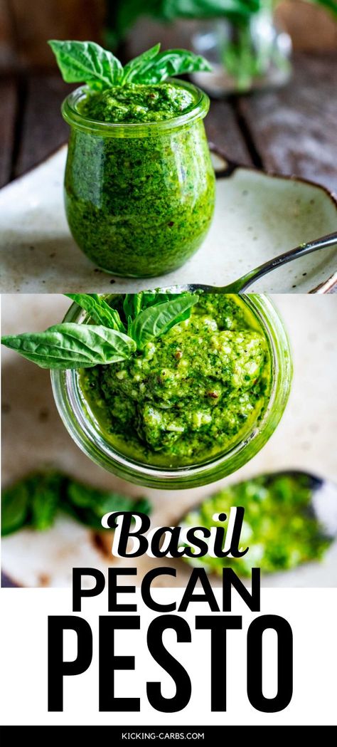 Fresh Basil Pesto Recipe, Pesto Basil, Savoury Meals, Fresh Basil Pesto, Food Substitutes, Basil Pesto Recipe, Pesto Sauce Recipe, Homemade Pesto Sauce, Basil Pesto Sauce