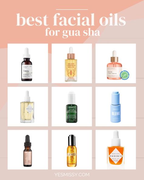 Best Facial Oils Anti Aging, Face Massage Oil Skin Care, Best Face Oils For Oily Skin, Oils For Face Massage, Best Oil For Face Massage, Gua Sha Oil For Oily Skin, Oil Massage For Face, Oil For Face Massage, Face Oil For Oily Skin