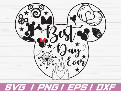 Best Day Ever SVG / Disney SVG / Cricut / Cut Files / Clipart / Silhouette / Disney Trip / Disney Shirt / Magic Kingdom Disney 2023 Svg Free, Disney Shirts For Magic Kingdom, Disney Best Day Ever Svg, Disney Svg Free Files Cricut, Cricut Disney Shirt Ideas, Free Disney Svg Files For Cricut, Disney Svg Free Files, Cheer Disney, Disney Svgs