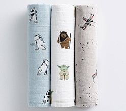 Star Wars™ Room Decor & Accessories | Pottery Barn Kids Starwars Nursery Themes, Star Wars Nursery, Patchwork Baby, Star Wars Tattoo, Baby Sleep Problems, Swaddle Sets, Muslin Swaddle, Star Wars Baby, Muslin Swaddling