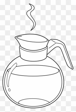 Coffee Pot Illustration, Coffee Maker Drawing, Coffee Pot Tattoo, Coffee Pot Drawing, Tattoo Prep, Drinks Drawing, Coffee Quilt, Coffee Pot Art, Pot Tattoo