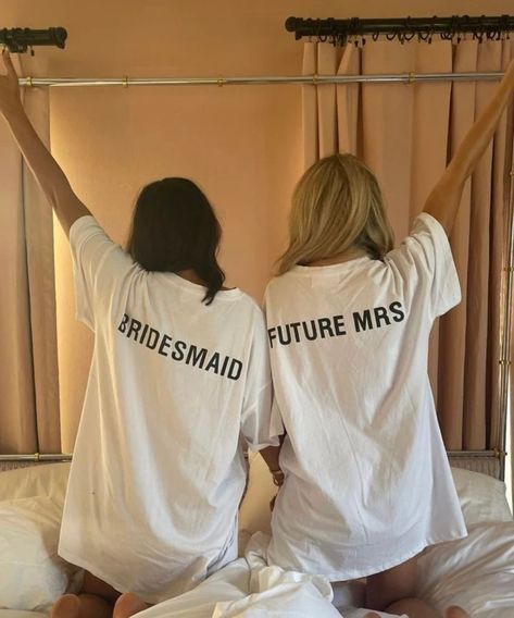 Bridesmaid Get Ready Outfit, Wifey Shirt, Bridesmaid Tshirts, Married Shirt, Welding Technology, Vegas Bachelorette, Bachelorette Party Planning, Bridal Bachelorette Party, Bridesmaid Getting Ready