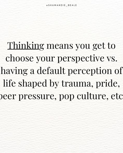 I once heard someone say “think about what you are thinking about” It’s easy for our outlook on life to be shaped what we have been through, or by culture. So think about what you are thinking about, and don’t be afraid to challenge where it might be coming from #selfawareness #think #selfawarenessjourney #selfawarenessbooks Peer Pressure, Psychology Facts, Self Awareness, Be Afraid, Pop Culture, Psychology, Quick Saves