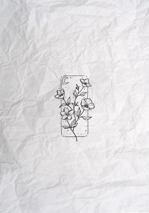 Square Tattoo, Tattoos 2024, Koi Tattoo Design, Kpop Tattoos, Sakura Tattoo, Basic Tattoos, Flower Tattoo Drawings, Moon Tattoo Designs, Silhouette Tattoos