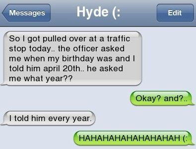 Get more Funny Pictures and MEMES from the Funny Pictures Blog. Updated every hour with LOLPics and Fun! Savage Texts, Autocorrect Fails, Lol Text, Funny Text Fails, Funny Text Conversations, Funny Texts Jokes, Text Memes, Text Jokes, Funny Messages