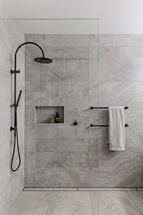 10 Shower Design Ideas For A Bathroom Renovation | Bathroom Design — Zephyr + Stone Bathroom Design Inspiration, Shower Niche, Bathroom Design Decor, Bathroom Inspiration Decor, Bathroom Layout, Bathroom Renos, Bathroom Style, House Bathroom, Shower Design