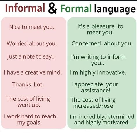 Learn English on Twitter: "Formal & Informal language… " Business Writing Skills, Improve Writing Skills, Formal Language, Grammar Vocabulary, Ielts Writing, English Learning Spoken, Essay Writing Skills, Conversational English, Learn English Grammar