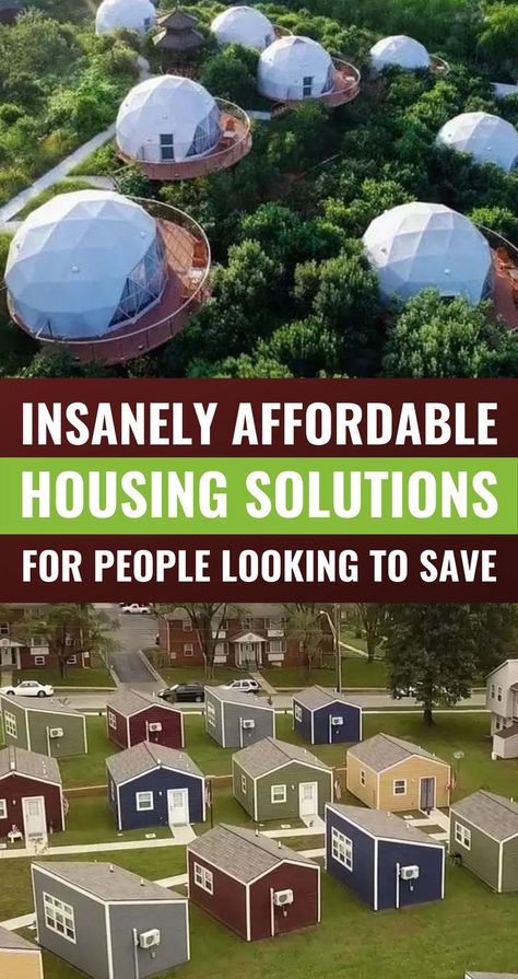 5 Insanely Affordable Housing Solutions For People Looking To Save Alternative House Building, Cheap Housing Ideas, Cheap Tiny Home Ideas, Boxable Homes, Alternative Housing Ideas, House Alternatives, Unconventional Homes, Cheap Tiny House, Alternative Homes