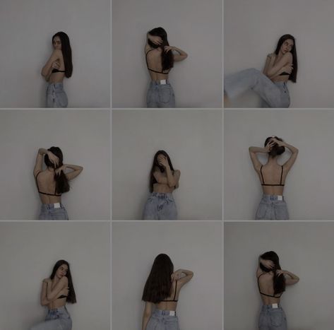 Pose Mode, Studio Photography Poses, Pose Fotografi, 사진 촬영 포즈, Model Pose, Self Portrait Poses, Selfie Poses Instagram, Photography Posing Guide, Model Poses Photography