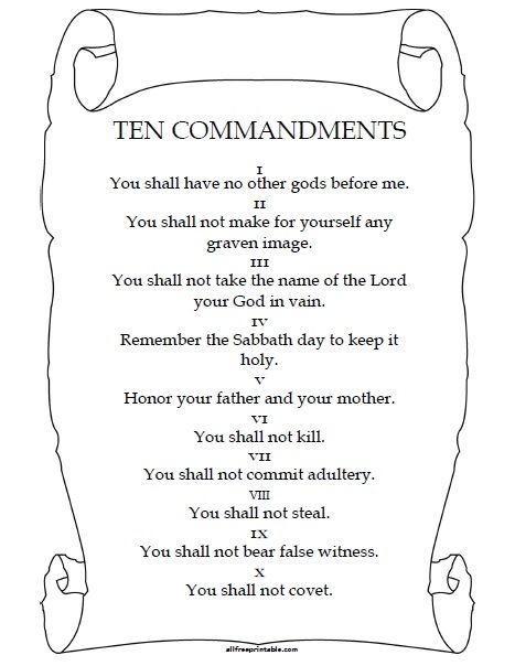 Free Printable The Ten Commandments. Free Printable The Ten Commandments, very useful to share with friends, family or students. Great printable that you can use at home school, church, classroom, camp or college. The Ten Commandments are presented in a simple short form, easy to understand, great for children. Includes The Ten Commandments found in the Bible from Exodus 20:1–17 10 Commandments Printable Free, Ten Comandaments, Ten Commandments Snack, 10 Commandments Printable, Free 10 Commandments Printables, The Ten Commandments Printable, Ten Commandments Wallpaper, Ten Commandments Printable, The 10 Commandments