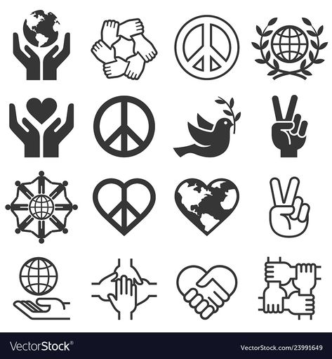 Luxe Logo, Library Icon, Wings Icon, Peace Logo, Peace Symbols, Communication Icon, Waves Icon, Logo Creator, Love Symbol