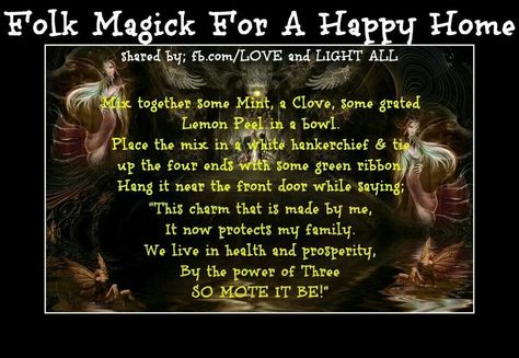 Folk Magic Folk Magic Spells, Appalachian Folk Magic, Paganism Spells, Folk Magic, Kitchen Witchery, Magick Spells, Witchcraft Spell Books, Magical Life, Hedge Witch