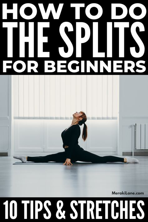 Stretches To Do The Splits, Splits For Beginners, Splits Stretches For Beginners, 30 Day Splits Challenge, How To Increase Flexibility, Middle Splits Stretches, Stretches For Beginners, Splits Challenge, Best Stretching Exercises