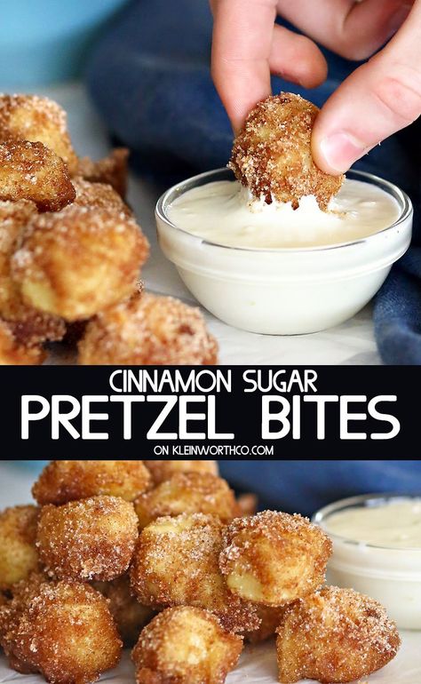 Mall Pretzels, Cinnamon Sugar Pretzel Bites, Pretzel Recipes, Cinnamon Pretzels, Cinnamon Sugar Recipes, Pretzel Bites Recipes, Cinnamon Sugar Pretzels, Cinnamon Twists, Pretzel Twists