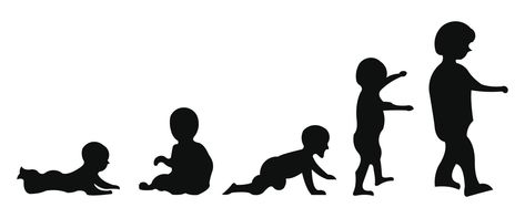 Growth Icon, Stages Of Baby Development, Child Development Stages, Childcare Ideas, Child Growth, Cognitive Activities, Toddler Milestones, Development Milestones, Baby Stage