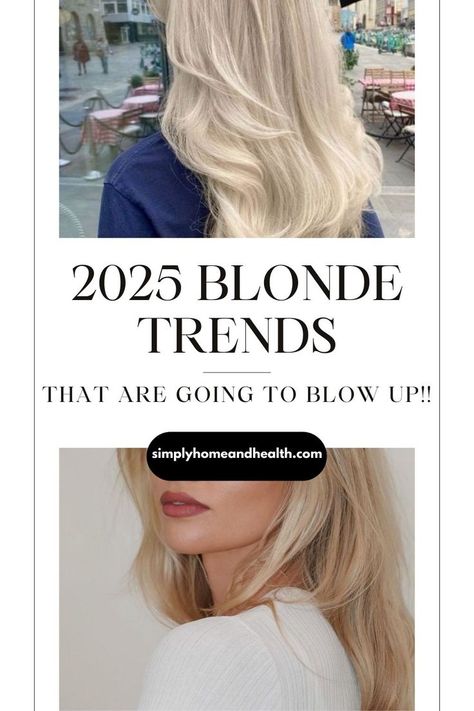 7 blonde hair trends that are going to BLOW UP in 2025! Blonde Hair Trends, Nordic Blonde, Shade Of Blonde, Champagne Blonde Hair, Golden Champagne, Nordic Naturals, Champagne Blonde, Natural Blondes, Shades Of Blonde