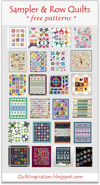 Modern Sampler Quilt Patterns, Sampler Blocks Free Pattern, Quilt Sampler Blocks, Row By Row Quilt Patterns Free, Free Sampler Quilt Patterns, Group Quilt Ideas, Row Quilts Ideas Free Pattern, Free Quilt Pattern Downloads, Row Quilt Patterns