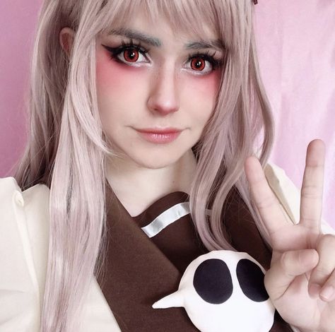 #punkmacarroni #cosplay #yashiro Yashiro Nene Makeup, Yashiro Nene Cosplay Makeup, Nene Cosplay, Yashiro Nene, Cosplay Makeup, Halloween Face, Makeup Tutorial, Face Makeup, Halloween Face Makeup