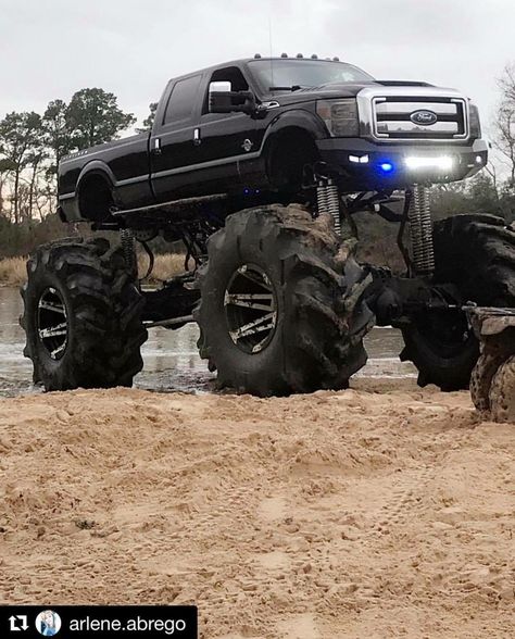 I want this Big Monster Trucks, Jacked Up Truck, Big Ford Trucks, Trucks Lifted Diesel, Dream Trucks, Mud Trucks, Custom Pickup Trucks, Lifted Truck, Lifted Chevy Trucks