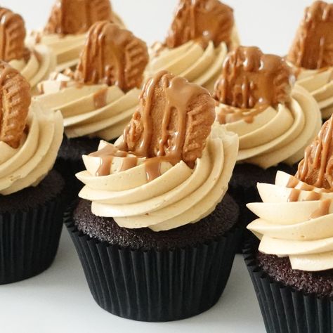 Biscoff Cupcakes. Experience the Unique Flavor. - Cupcake Savvy’s Kitchen Chocolate Biscoff Cupcakes, Unique Cupcake Flavors, Cupcake Savvy, Biscoff Buttercream, Biscoff Cupcakes, Condensed Milk Cookies, Best Chocolate Cupcakes, Moist Cupcakes, Cupcakes With Chocolate