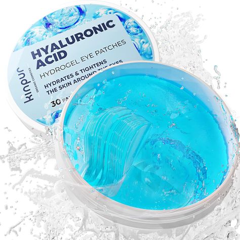 Depuffing Support: under eye gel pads support smooth skin under the eyes while reducing eye bags, dark circles, wrinkles, fine lines, and puffiness. Collagen eye mask will help refresh your skin even after poor sleep. Eye Gel Pads, Under Eye Patches, Green Cosmetics, Under Eye Mask, Eye Patches, Eye Anti Aging, Organic Cosmetics, Under Eye Bags, Deep Skin