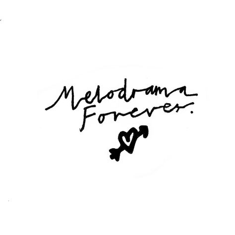 Lorde Tattoo Ideas Melodrama, Lorde Tattoo Melodrama, Lorde Tattoo Ideas, Melo Tattoo, Lorde Tattoo, Moving On Tattoos, Night Tattoo, Forever Tattoo, Tattoos Cool