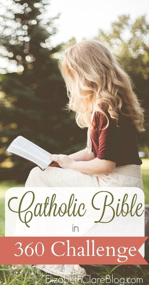 Take up the Catholic Bible in a Year Challenge with a free printable! Great for getting into scripture even as a busy mom with a great reading plan! A Year Challenge, Tips For Reading, Year Challenge, Catholic Education, Bible In A Year, Catholic Bible, Catholic Women, Catholic Family, Catholic Kids