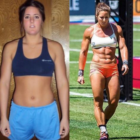 Stacie Tovar "was the life of the party back then at age 23 and to this day still have zero regrets about the fun I had. Even now I'll still cut loose, in moderation, and rarely of course! Just crazy to think I actually thought I was fit back then. Haha was I fooled! At age 31 here I am on the right, the fittest I've ever been!" Crossfit Body Transformation, Crossfit Transformation, Crossfit Women, Abs Women, Crossfit Girls, Mental Training, Muscle Girls, Fit Chicks, Muscle Women