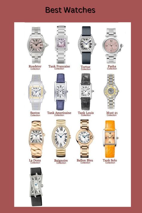 CARTIER Watches Collection for Ladies and Men ,best watches ,watches in trend,casual watches Cartier Ladies Watch, Cartier Pasha Watch, Cartier Watches Women, Fashion Props, Cartier Pasha, Elegant Jewellery, Watches Collection, Cartier Watch, Leather Watch Bands