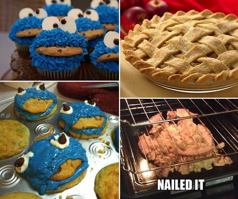 People Who Absolutely Nailed It Pinterest Fails Nailed It, Nailed It Baking Challenge Ideas, Nailed It Cakes, Nailed It Challenges, Drunk Party, Fail Nails, Food Fails, Dog Cupcakes, Funny Baby Pictures